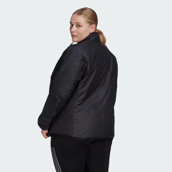 adidas Terrex Women's Multi Insulated Puffer Jacket Black 4XL $160 Value - Picture 3 of 11